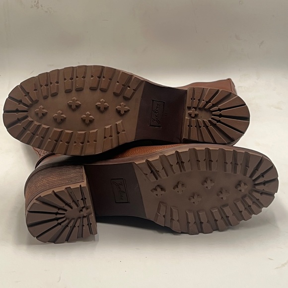 Woman’s Zodiac Brown Leather Knee-High Boots - Picture 6 of 9